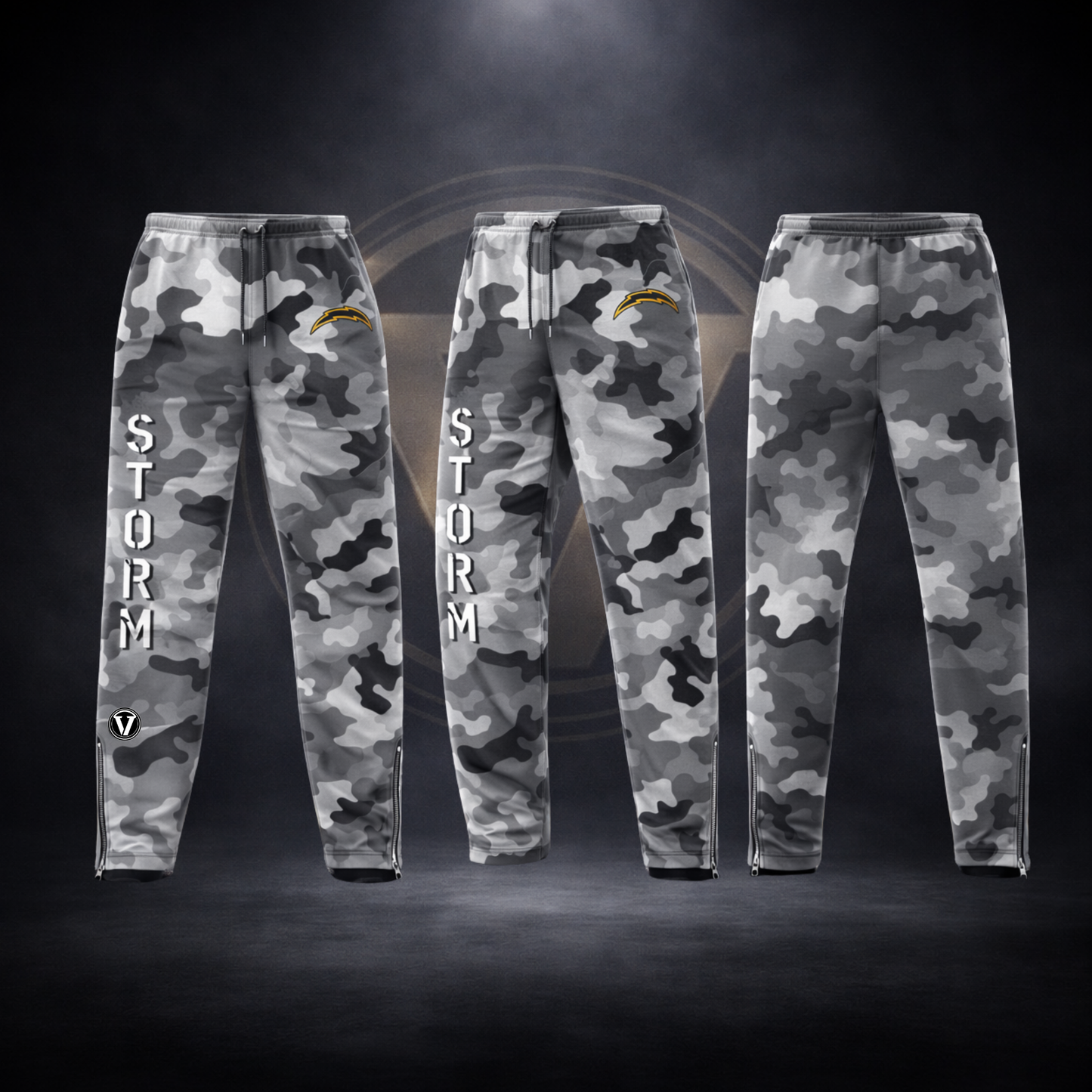 Storm Camo Scuba Joggers