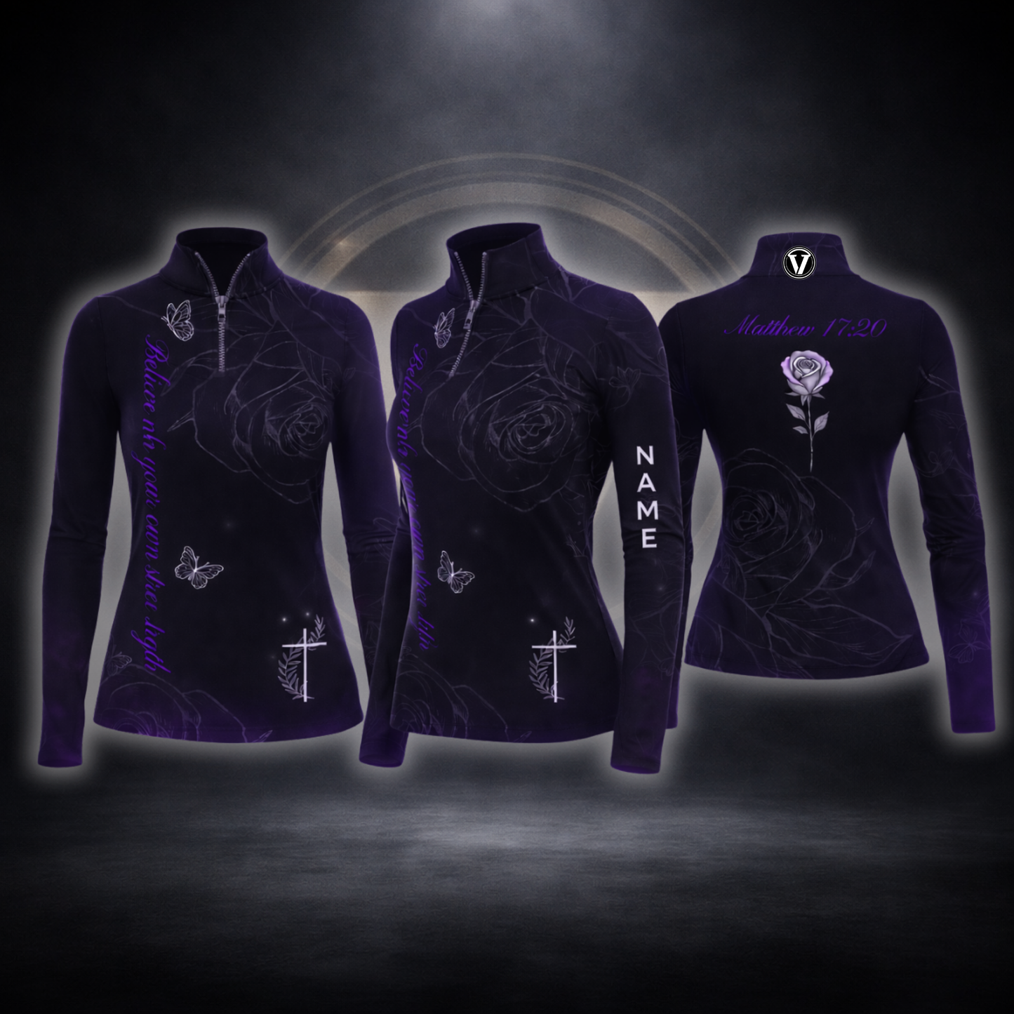 BELIEVE Lightweight Mesh 1/4 Zip