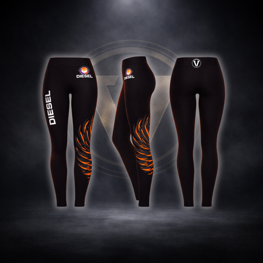 Diesel Orange Leggings
