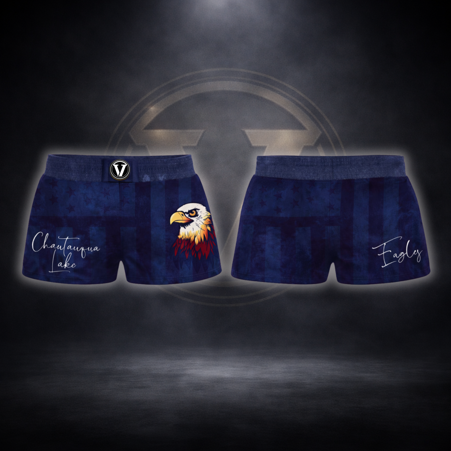 Eagles Women's Cut Fight Shorts