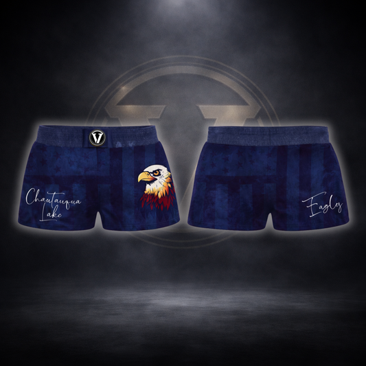 Eagles Women's Cut Fight Shorts