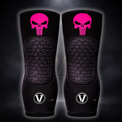 Pink Punisher Knee Pads