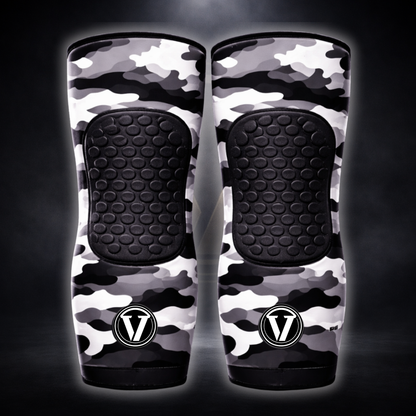 Gray Camo Knee Pads