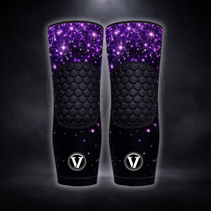 Purple Glitter Knee Pad