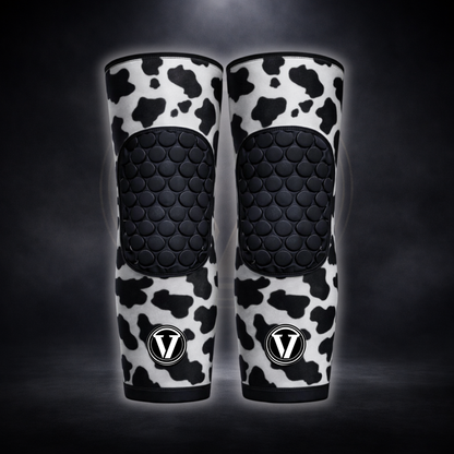 Cow Print Knee Pads