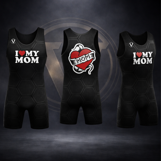 I Love Mom Singlet