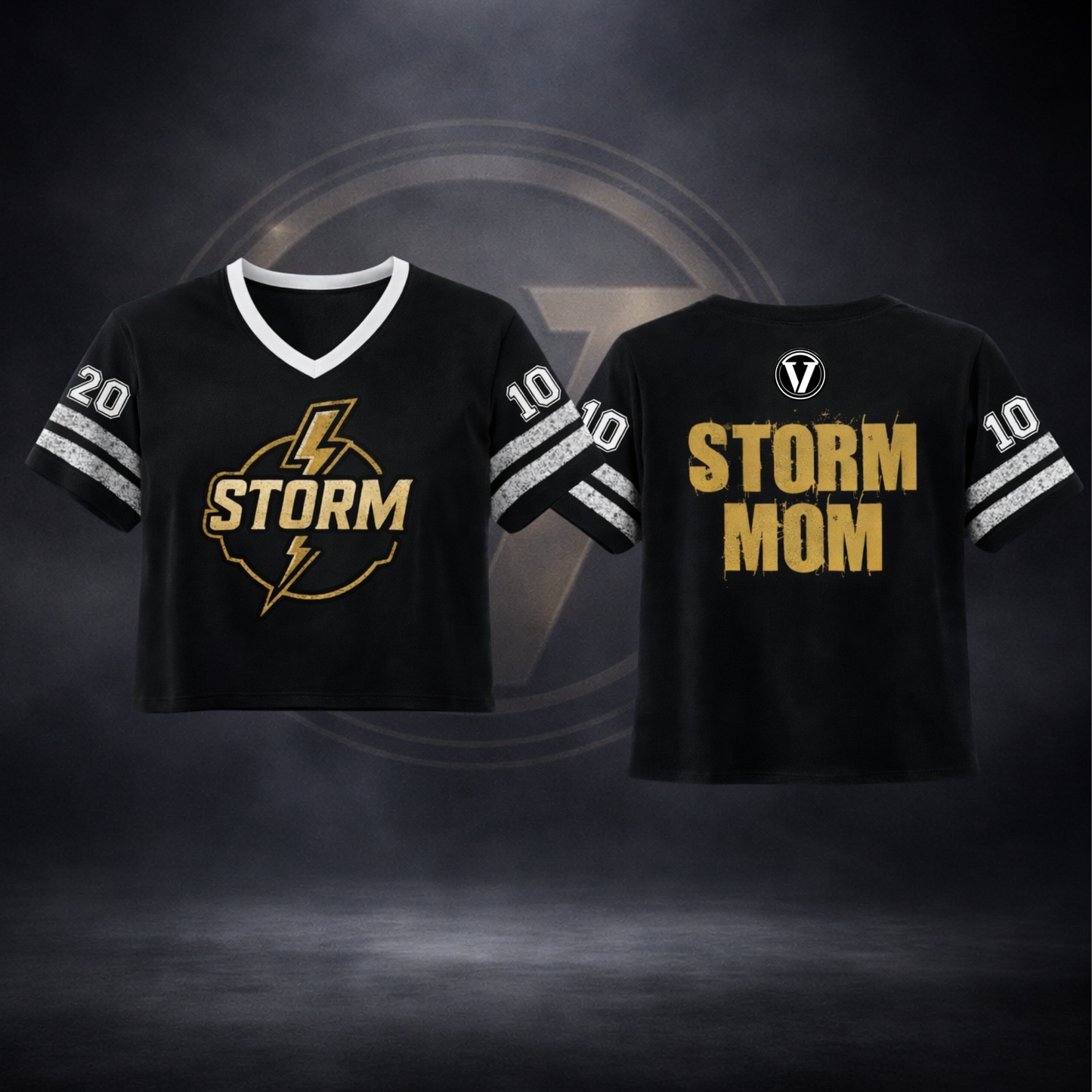 Storm Mom Personalized Jersey Long Crop