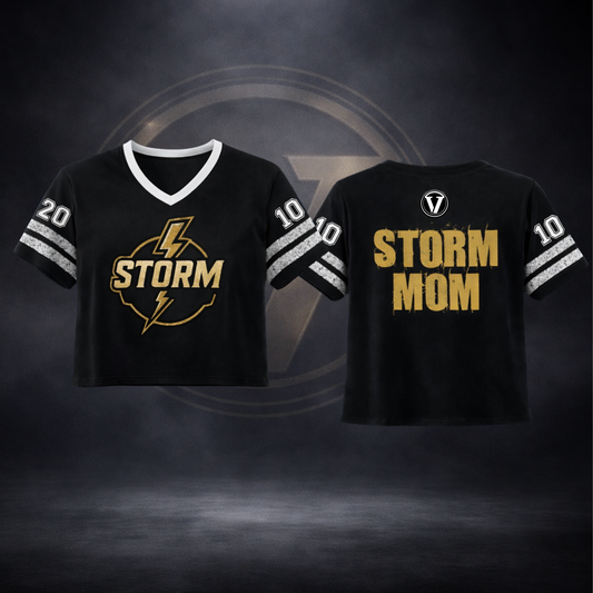 Storm Mom Personalized Jersey Long Crop