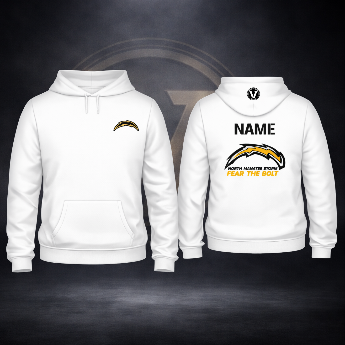 Storm Pocket Design Scuba Hoodie