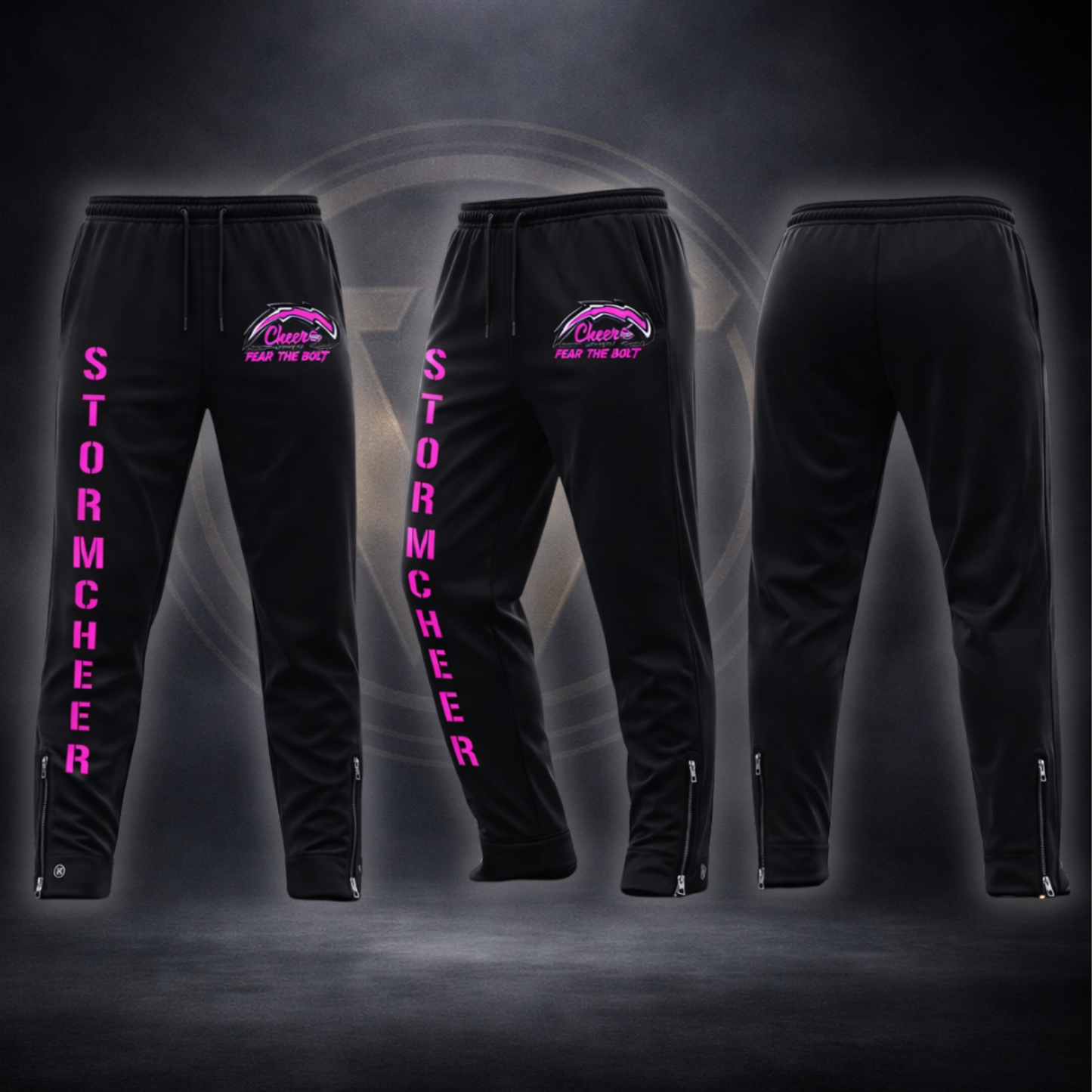 Storm Cheer Joggers w/ankle zip