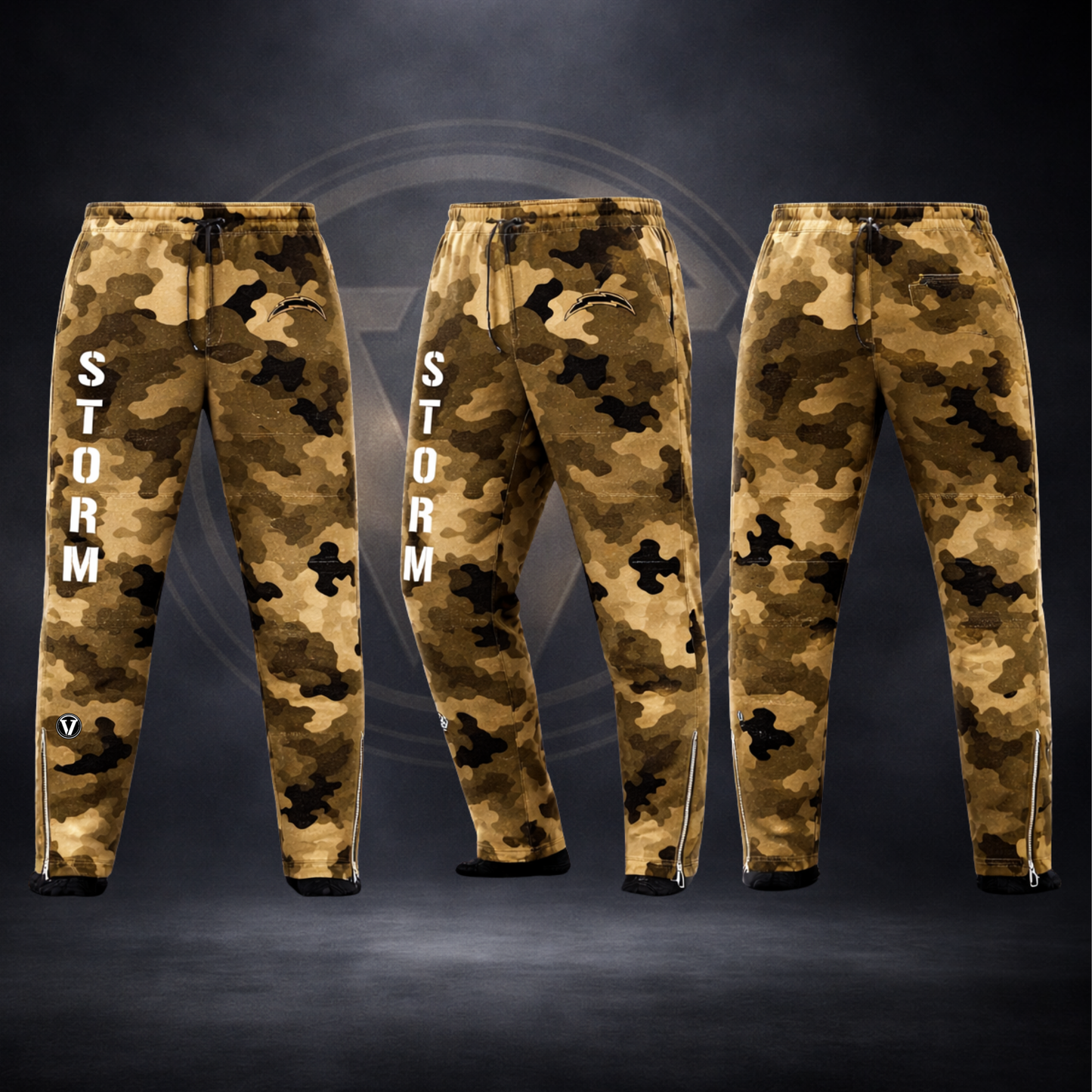 Storm Camo Scuba Joggers