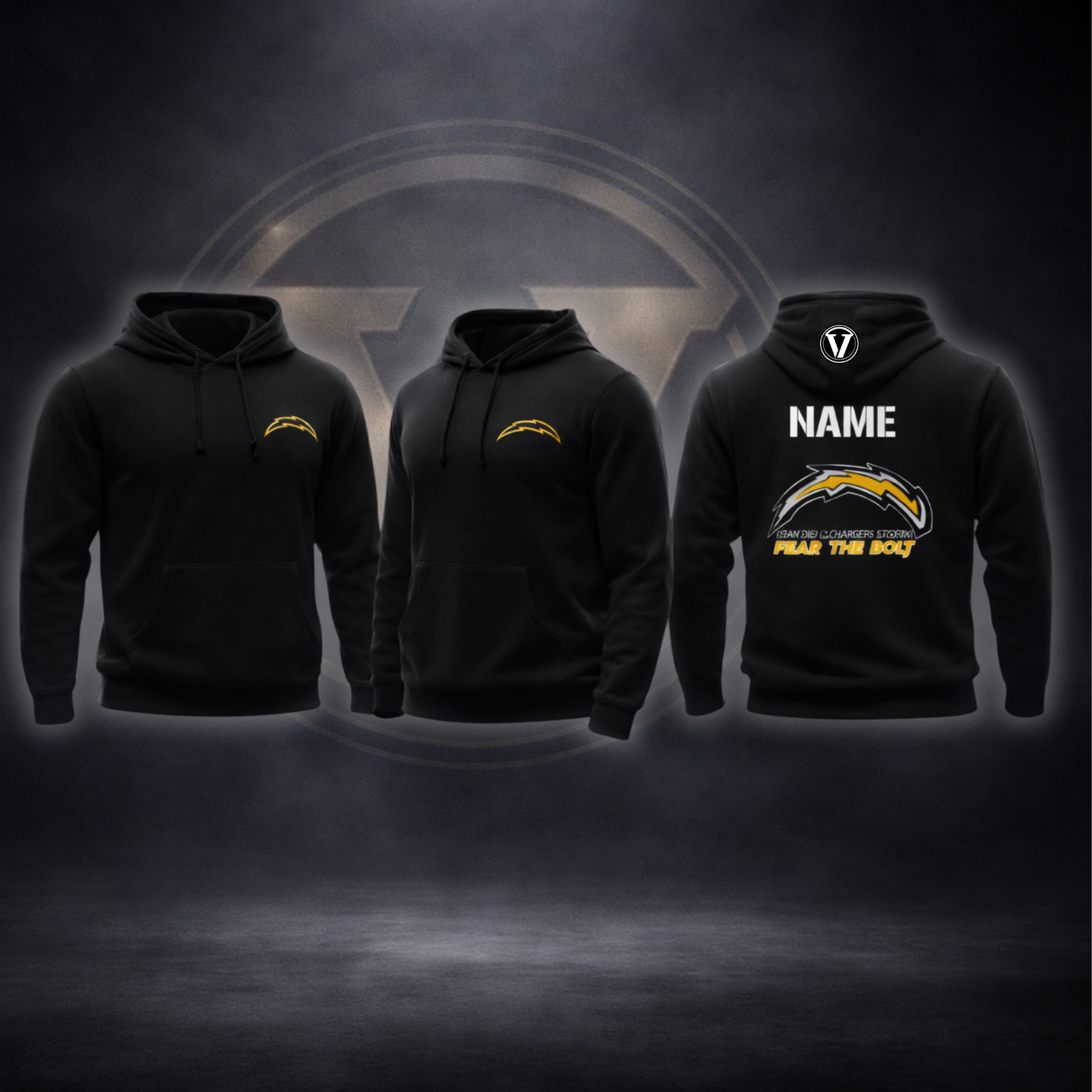 Storm Pocket Design Scuba Hoodie