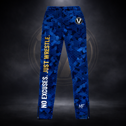 JUST WRESTLE Scuba Joggers w/ankle zipper