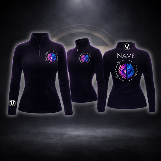 Beauty AND BEAST Lightweight 1/4 Zip