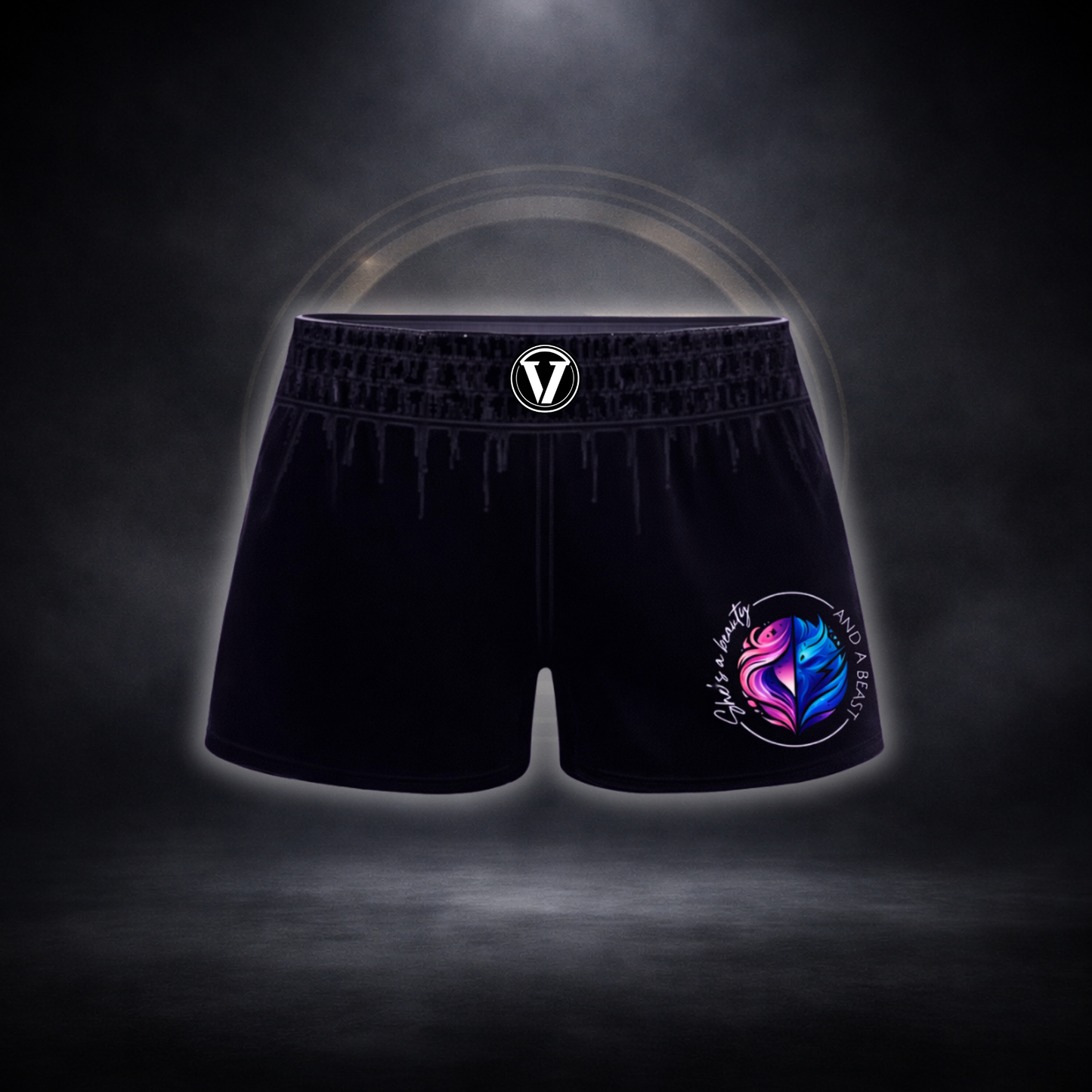 Beauty and BEAST Fight Shorts
