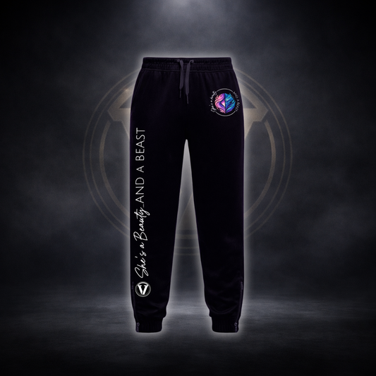 Beauty and BEAST Joggers w/ankle zip