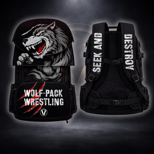 Wolfpack Wrestling Backpack