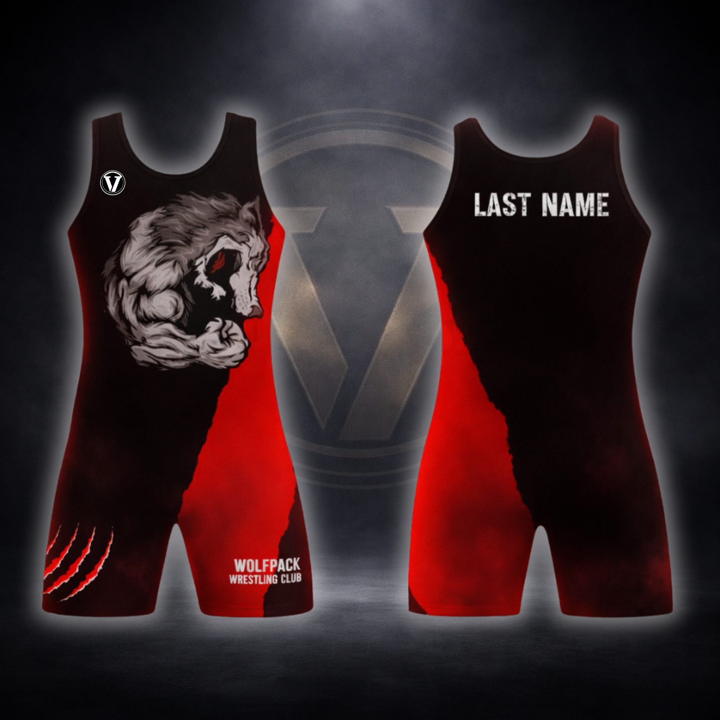 PERSONALIZED Wolfpack Men's/Youth Singlet