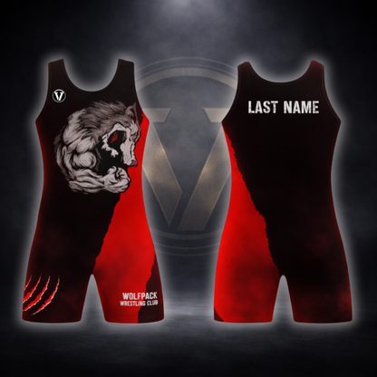 PERSONALIZED Wolfpack Men's/Youth Singlet