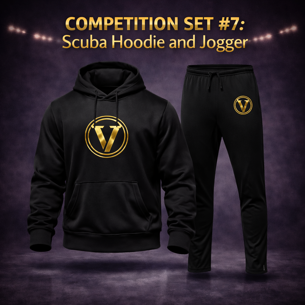 COMPETITION SET #7: CUSTOM Sublimated Scuba Hoodie and Jogger