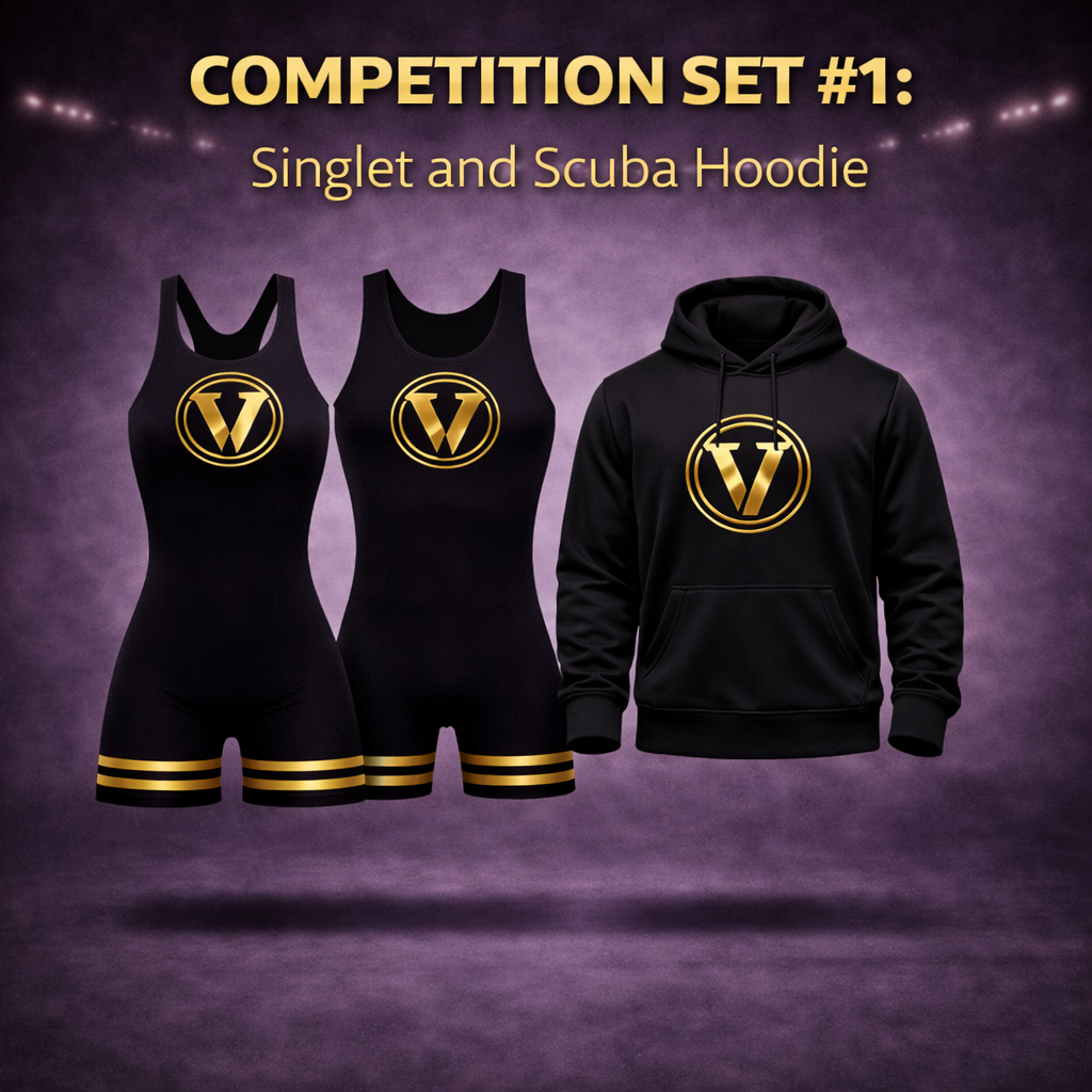 COMPETITION SET #1: CUSTOM Singlet and Scuba Hoodie