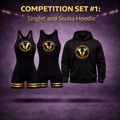 COMPETITION SET #1: CUSTOM Singlet and Scuba Hoodie
