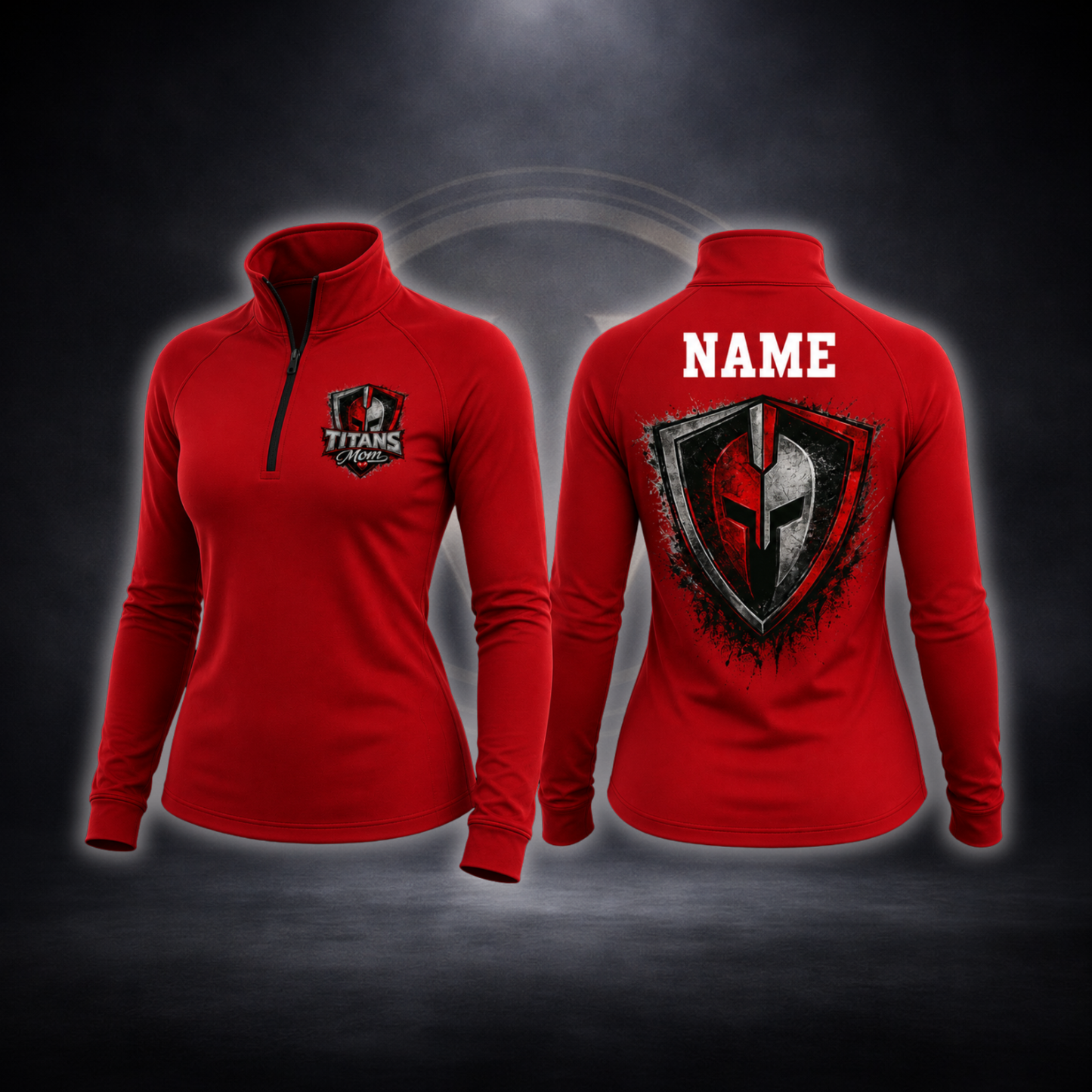 Titans Mom Lightweight Mesh 1/4 Zip