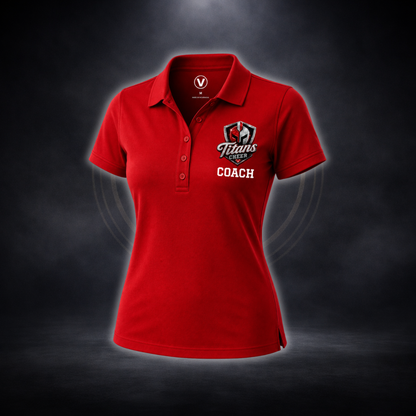 Titans Cheer Coach's Polo