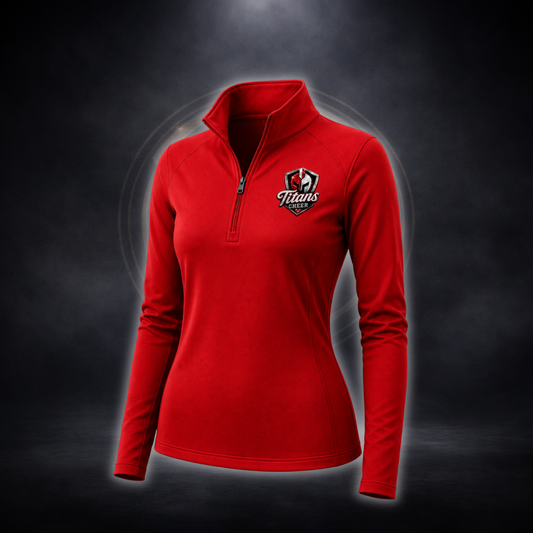 Titans Cheer Lightweight Mesh 1/4 Zip