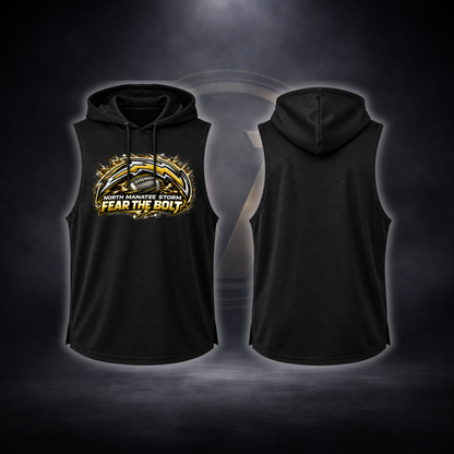 STORM HOODED MUSCLE TANK