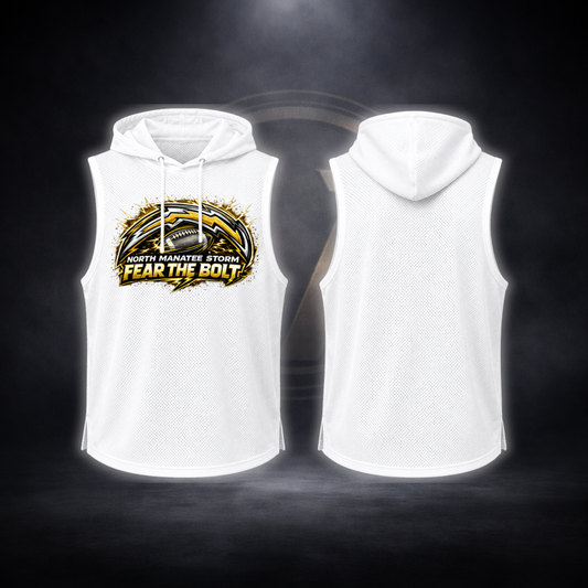 STORM HOODED MUSCLE TANK