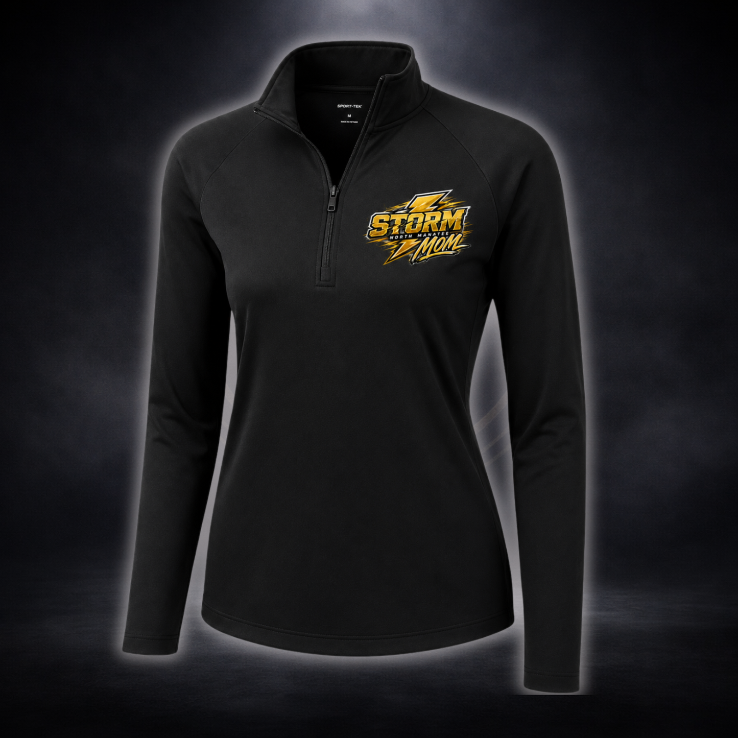 Storm Mom Women's Cut Lightweight Mesh 1/4 Zip