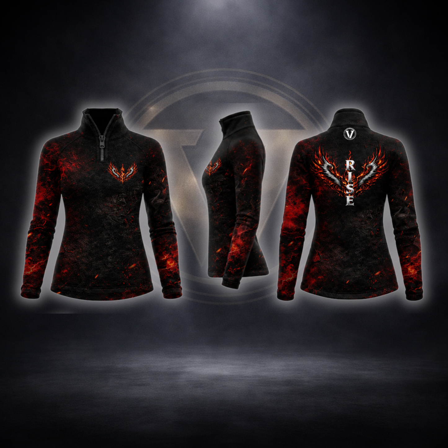 RISE Lightweight Mesh 1/4 Zip