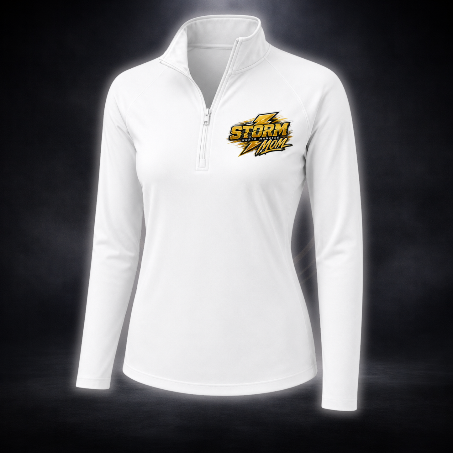 Storm Mom Women's Cut Lightweight Mesh 1/4 Zip