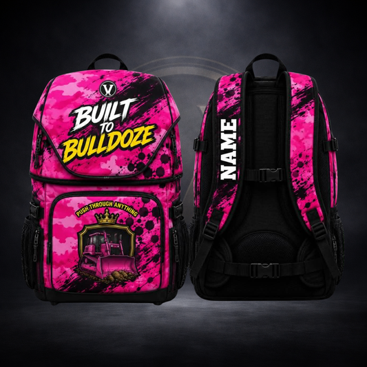 Built to Bulldoze Wrestling Backpack