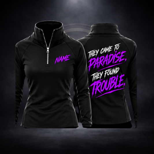 Trouble in Paradise Scuba 1/4 Zip