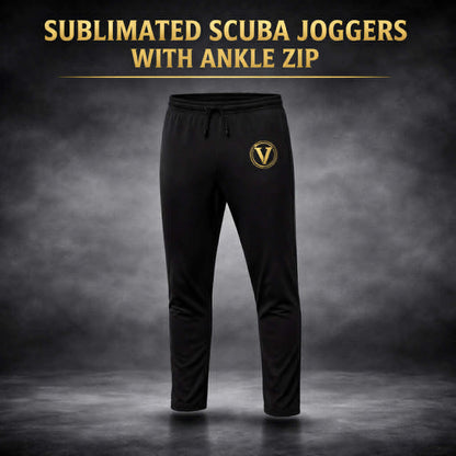CUSTOM Sublimated Scuba Jogger w/ankle zipper